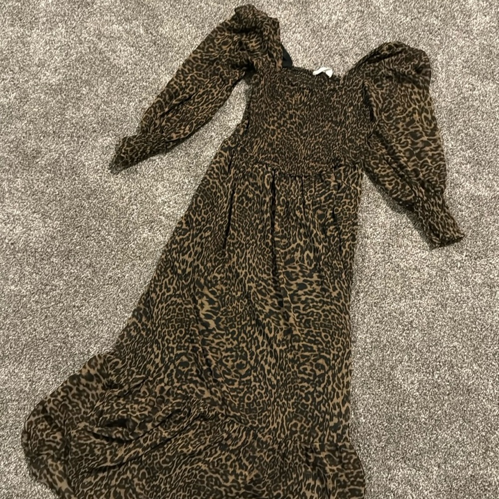 Flowy Leapord dress